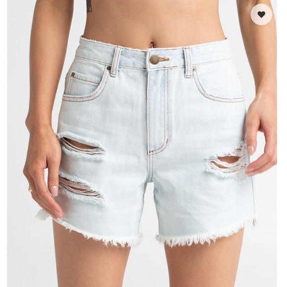 NWT Billabong How About That Denim Shorts - Picture 2 of 11